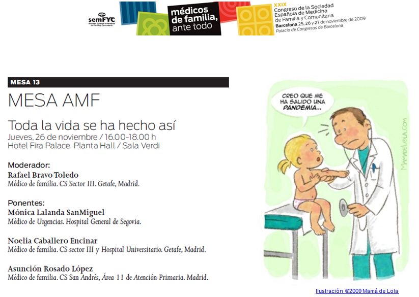 Mesa AMF Toda la vida se ha hecho así (Barcelona Nov 2009)